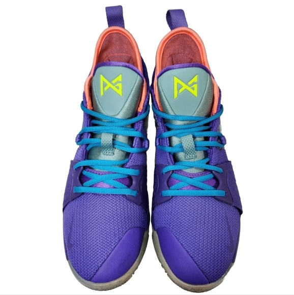 NIKE PG 2 Mamba Mentality 2018 Sz 10 Cannon Volt Purple Venom AO2986-001 main image 9
